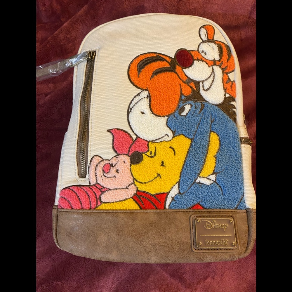 Winnie the Pooh and friends Loungefly minibackpack